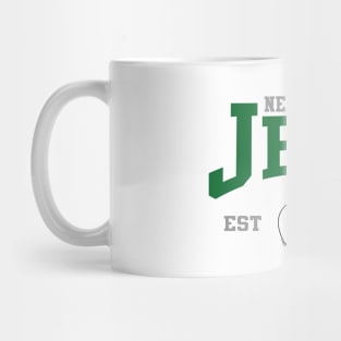 Retro Jets Football Mug